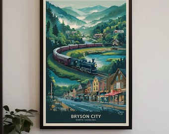 Bryson City, North Carolina – Captivating Mountain Elegance