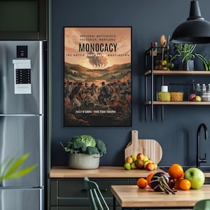 Monocacy National Battlefield Aluminum Print | The Battle That Saved Washington