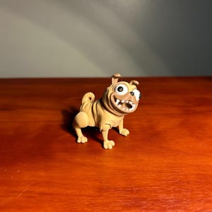 3D printed articulated pug