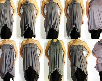 Convertible Wrap Infinity Multi way Dress Tunic Skirt Pants | Etsy
