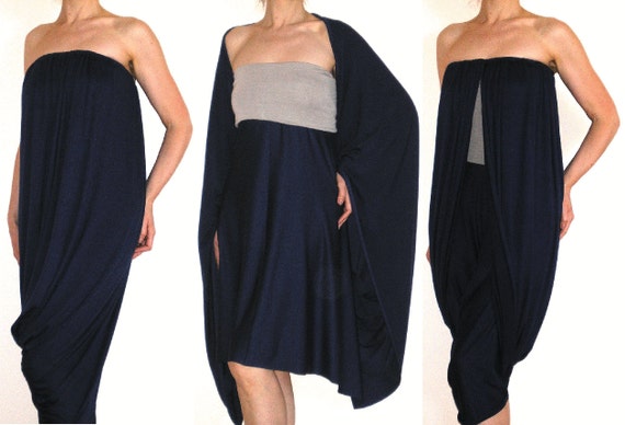 navy multiway dress