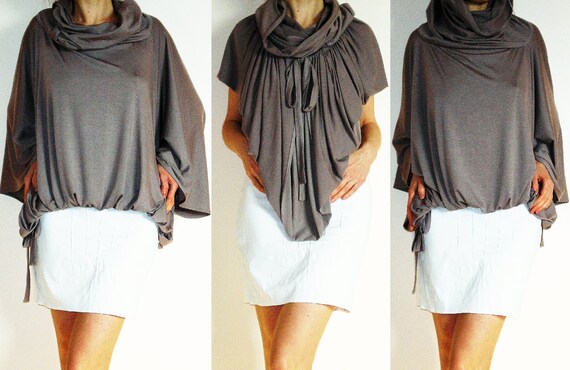 Convertible Jersey Knit Dress - Multi-way Wrap Dress or Blouse - Etsy Convertible Jersey Knit Dress - Multi-way Wrap Dress or Blouse - Etsy
