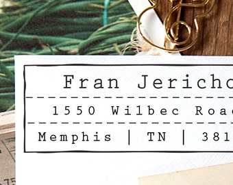 Address Stamp, Custom Address Stamp, Return address stamp, Personalized Rubber Stamp, Invitations, Self Inking Rubber Stamp - 1026