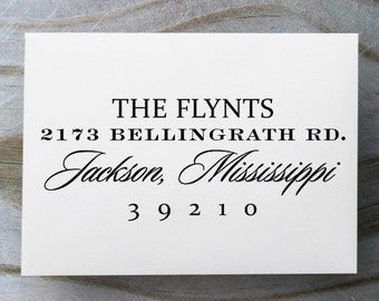 Self Inking Address Stamp, Address Stamp, Custom Address Stamp, Return Address Stamp, Personalized Gift, Wedding Gift, Custom Address - 1043