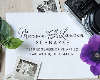 Self Inking Address Stamp, Address Stamp, Custom Address Stamp, Return Address Stamp, Personalized Gift, Rubber Stamp, Christmas Gift - 1010