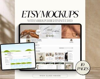 Etsy Shop Templates, PLR & MRR, Master Resell Rights, Plr Products, Passive Income, Done For You, Plr Digital Products, Mrr Digital Products