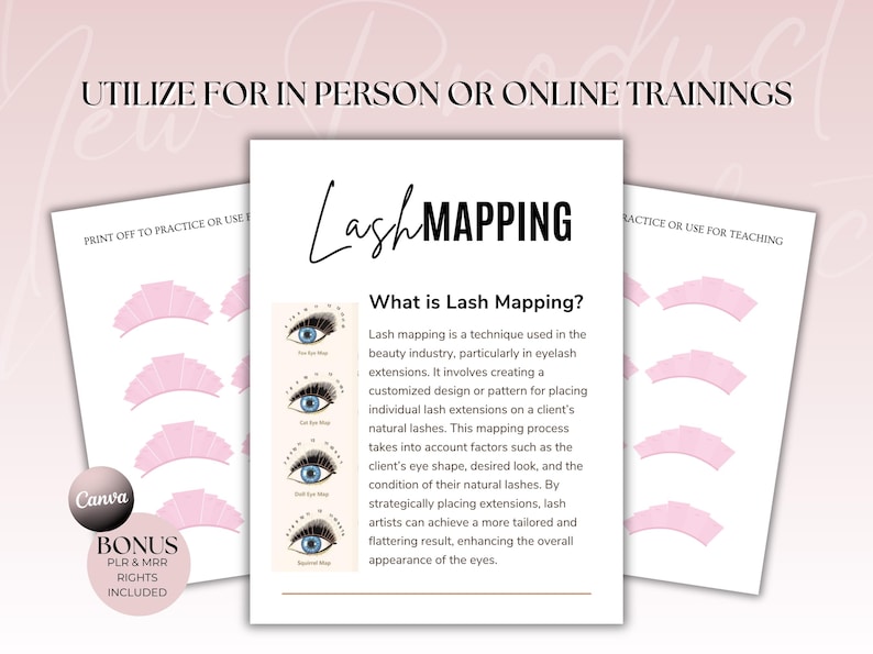 Lash Map Layout Lash Mapping, Eyelash Maps, Eyelash Extensions, Lash Business, Lash ...