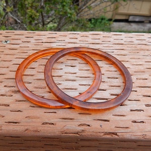 Vintage Bakelite Tortoise Bangles