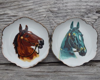 Vintage Horse Wall Plates