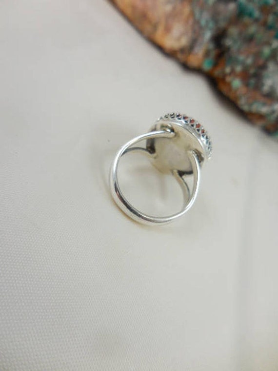 Carnelian Sterling Silver Ring - image 5