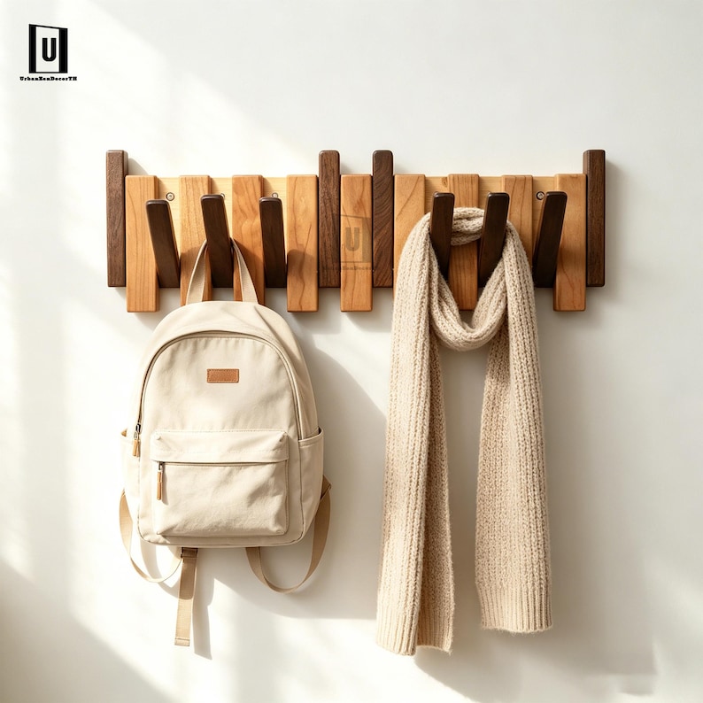 May include: A rustic wooden sign with the text "Welcome" in a handwritten style. The sign is rectangular, with a natural wood grain finish and a simple, inviting aesthetic. Perfect for a front door or entryway.