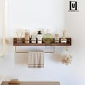 Bathroom Shelves with Towel Bar,Floating Shelves,Floating Shelf,Industrial Shelving,Heavy-duty Shelving, Bathroom Storage,Kitchen Shelves product logo