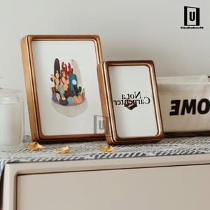 Walnut Picture Frame,Handmade Solid Hardwood Frame,Wood Photo Frame,Solid Wood Picture Frame, Walnut Wood Teak,Anniversary Engagement Gift