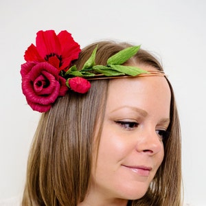 Custom Paper Flower Crown: Small image 4