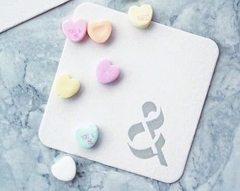 Set of Eight Modern Ampersand Letterpress Coasters