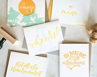 SUBSCRIPTION: 622's Monthly Letterpress Card Club