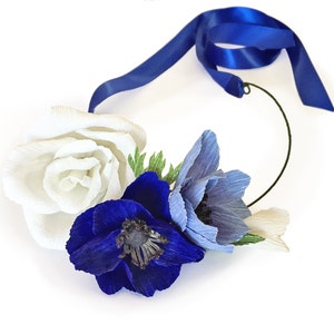 Custom Paper Flower Crown: Small image 8