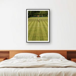 Boxer Dog Tennis Court Print | Vintage Estate Photography | Preppy Home Decor (Digital Download) image 2
