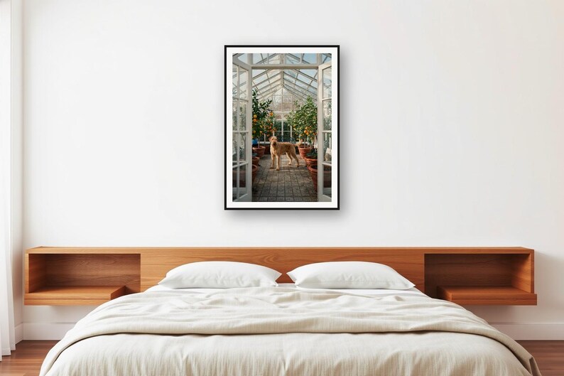 Rhodesian Ridgeback Orangery Print | Vintage Dog Photography (Digital Download) image 2