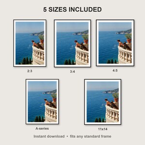 Military K9 Wall Art print size chart - 5 ratios included: 2:3, 3:4, 4:5, 11x14, ISO A