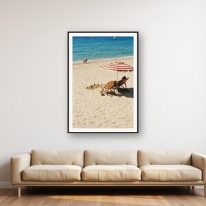 Belgian Malinois Beach Print | Vintage Seaside Dog Photo (Digital Download) image 1