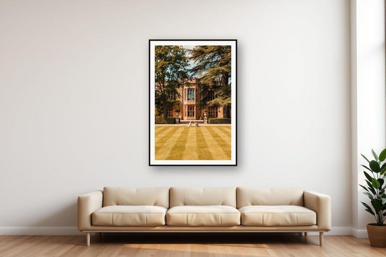 English Setter Dog Print | Country Estate Manor Photography (Digital Download) image 1