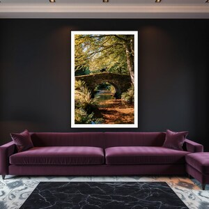 Bernese Mountain Dog Wall Art art print framed in a luxury living room