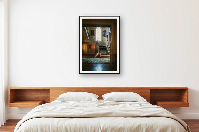Dane Grand Staircase Print | Manor House Dog Photography (Digital Download) Bild 2