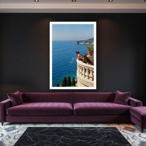 Military K9 Wall Art art print framed in a luxury living room