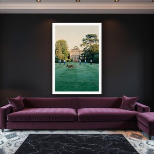 Dutch Shepherd Wall Art art print framed in a luxury living room