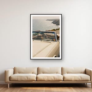 Arte de viaje por carretera en Labrador Convertible / Foto de coche clásico Riviera (Descarga digital) imagen 1