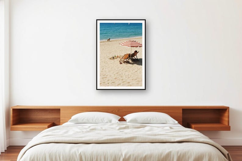 Belgian Malinois Beach Print | Vintage Seaside Dog Photo (Digital Download) image 2