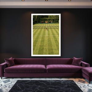 Boxer Dog Wall Art art print framed in a luxury living room