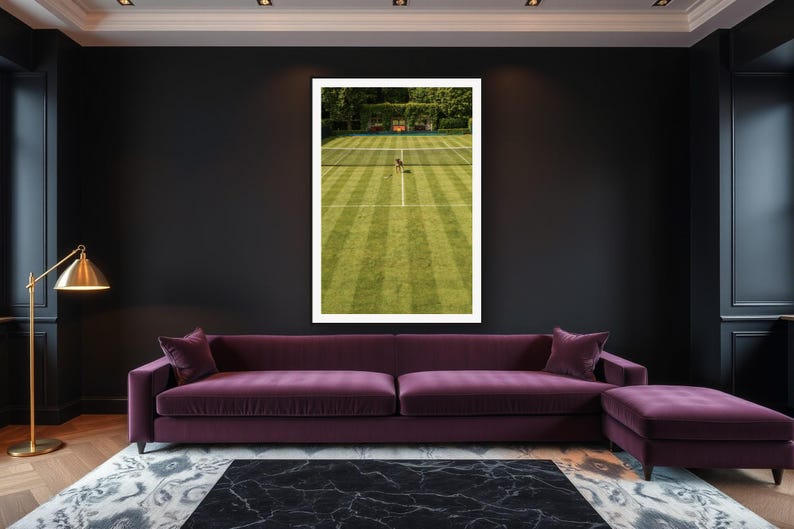 Boxer Dog Wall Art art print framed in a luxury living room