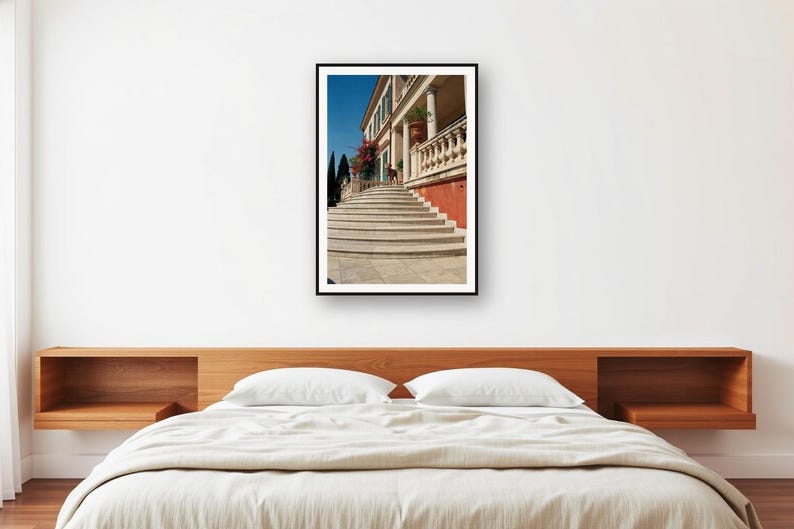 Weimaranertrapptryck | Vintage Villa hundfotografi (digital nedladdning) bild 2