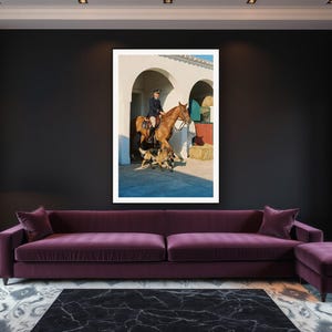 Dutch Shepherd Wall Art art print framed in a luxury living room