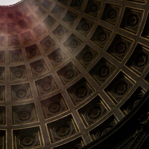 Close-up detail of Dark Luxury Wall Art art print