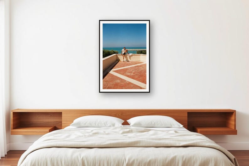 Athlete Stretching Print | Vintage Riviera Terrace Retro Fitness Photo (Digital Download) image 2