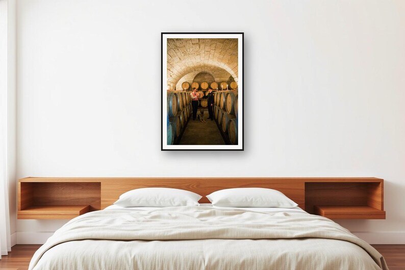 German Shepherd Wine Cellar Print | Vintage Officer Dog Photo (Digital Download) image 2