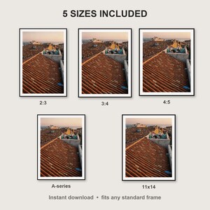 German Shepherd Wall Art print size chart - 5 ratios included: 2:3, 3:4, 4:5, 11x14, ISO A