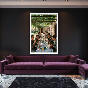 Military Wall Art art print framed in a luxury living room