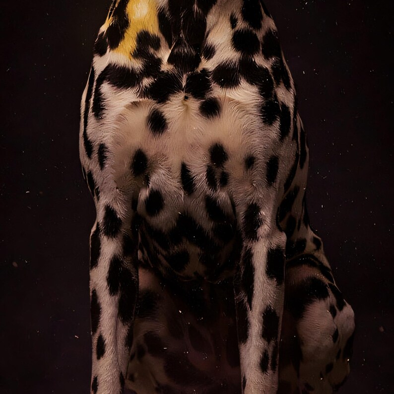 Close-up detail of Dalmatian Wall Art II art print