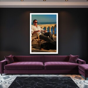 Rottweiler Wall Art art print framed in a luxury living room