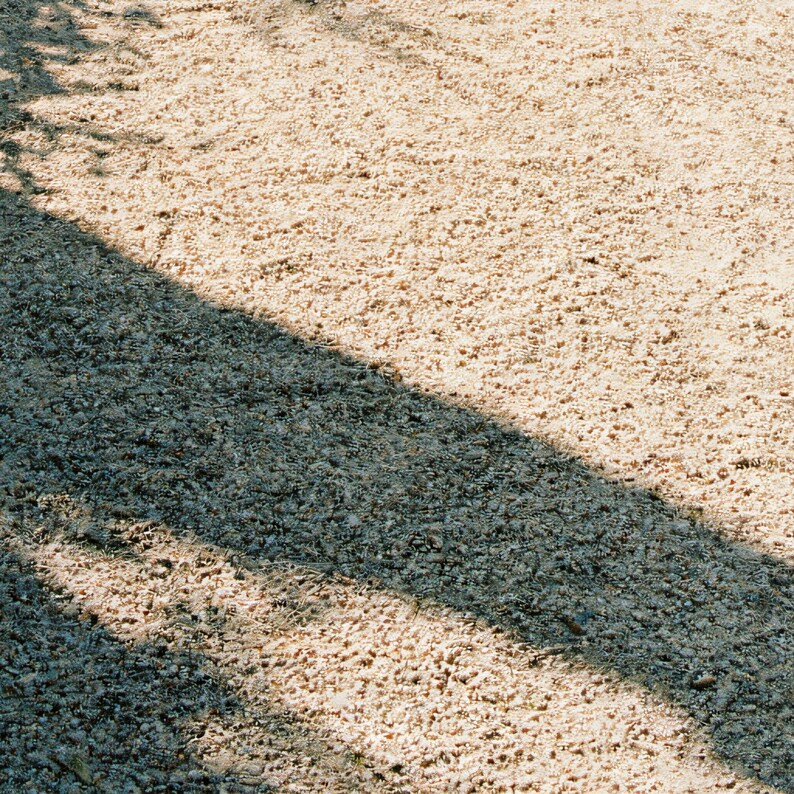 Close-up detail of Sled Push Wall Art art print