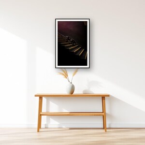 Black Panther Wall Art II art print displayed above an entry console table