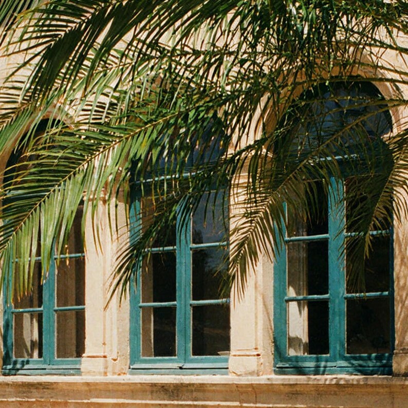 Vintage-Rennrad-Kunstdruck | Wandbild im mediterranen Stil (Digitaler Download) Bild 4