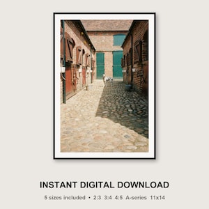 Dalmatian Stable Print | Equestrian Estate Dog Photography (Digital Download) image 3