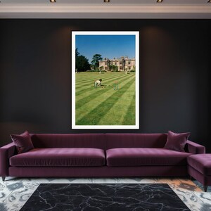 Springer Spaniel Wall Art art print framed in a luxury living room