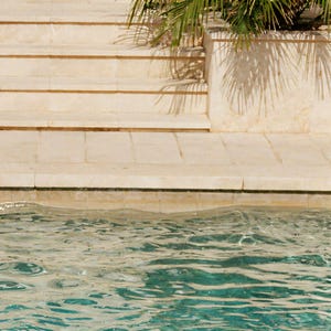 Close-up detail of Swimmer Wall Art art print