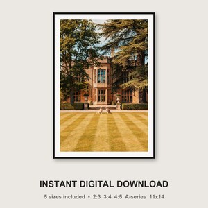 English Setter Dog Print | Country Estate Manor Photography (Digital Download) image 3